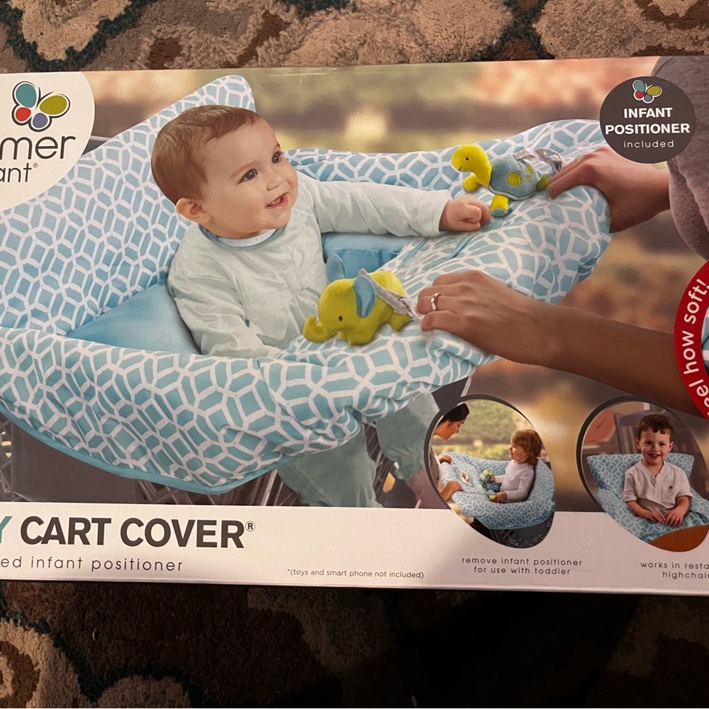 Summer Infant Cushy Cart Cover (like new, pattern pictured)